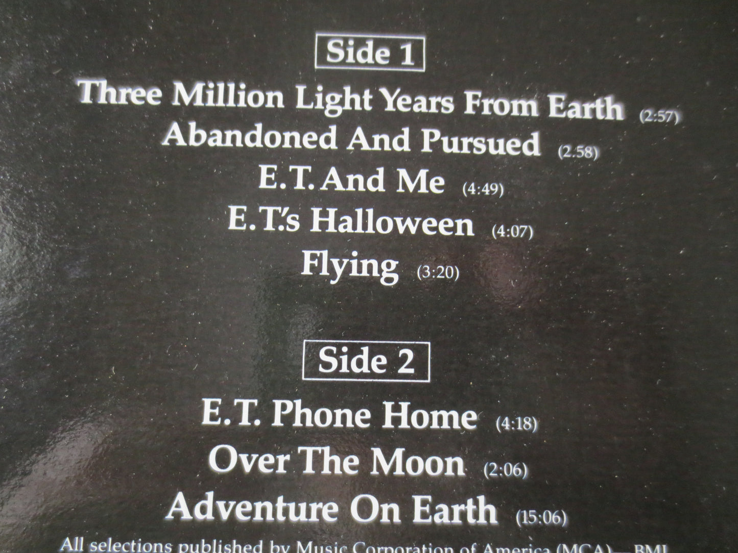 ET, EXTRA-TERRESTRIAL, Disneyland Records, Disney Records, Childrens Records, Disney Album, Kids Albums, lps, 1982 Records