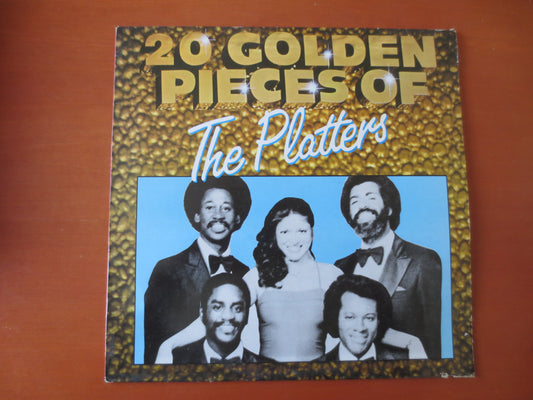 The PLATTERS, 20 GOLDEN Pieces, Vintage Vinyl, The Platters Vinyl, The Platters Record, The Platters Lp, Lps, 1984 Records