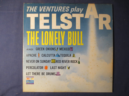 The VENTURES, PLAY TELSTAR, Rock Record, Guitar Record, Vintage Vinyl, Record Vinyl, Vinyl Record, Vinyl Lp, 1963 Records