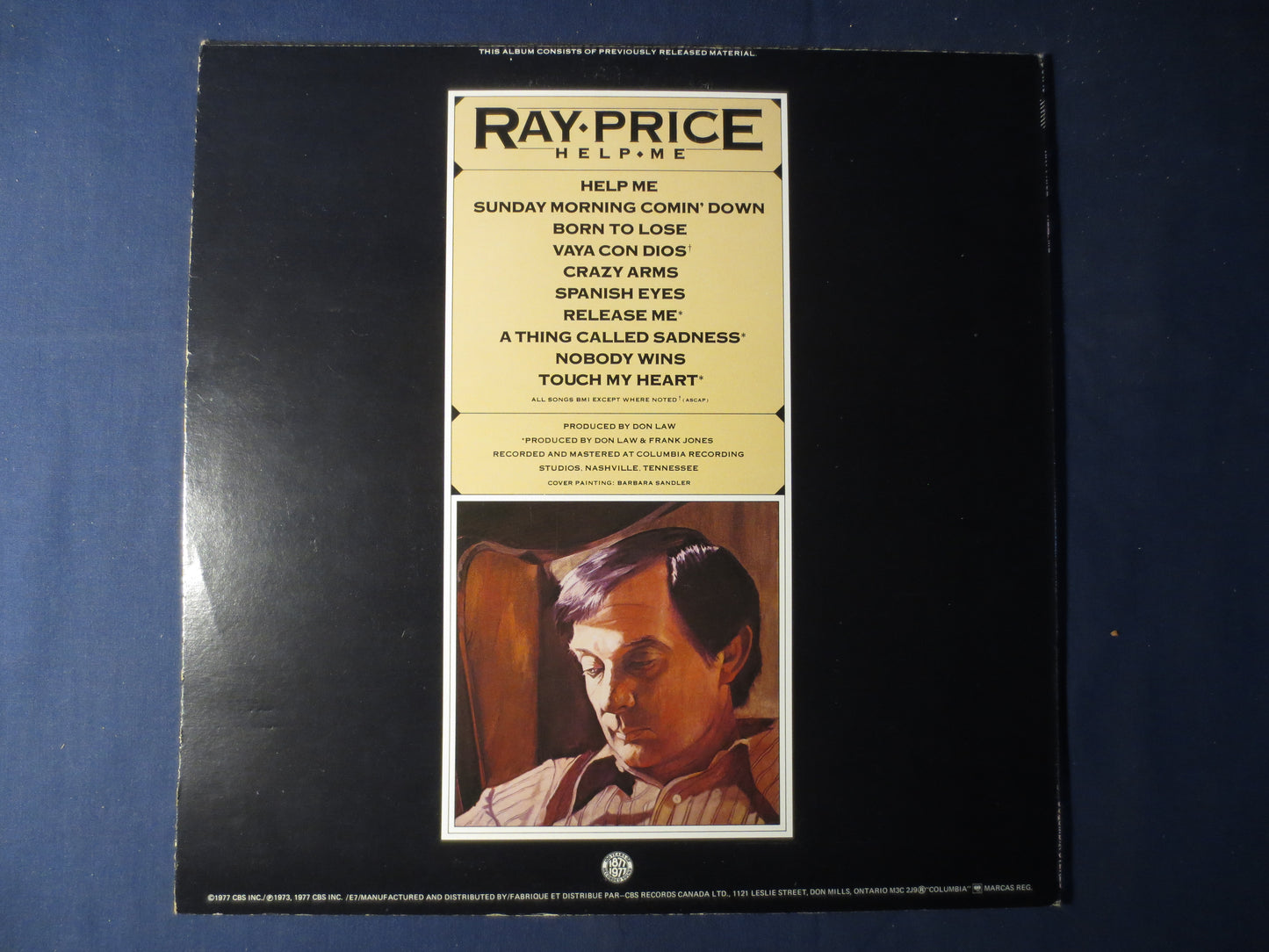 RAY PRICE, Help Me, Country Records, Ray Price Record, Ray Price Album, Record Vinyl, Vinyl Records, Vinyl Lp, 1970 Records