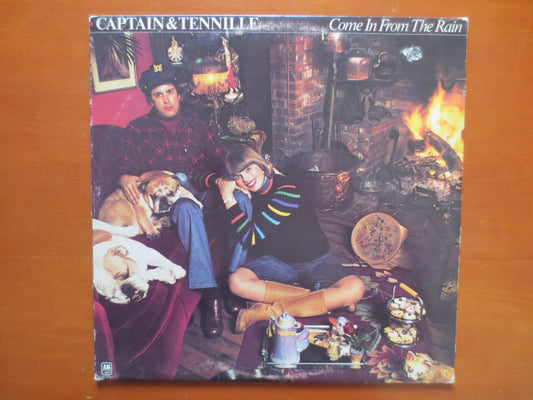 CAPTAIN and TENNILLE, Come In From the Rain, Vintage Vinyl, Record Vinyl, Records, Vinyl Record, Vinyl Album, 1977 Records