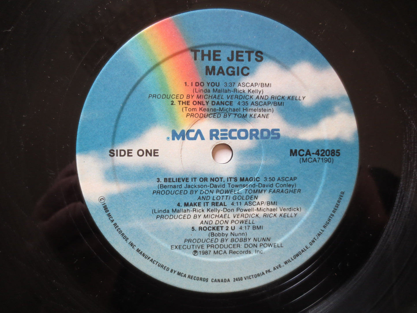 The JETS, MAGIC Album, The JETS Record, Magic Record, The Jets Vinyl, Magic Vinyl, The Jets Lp, Magic Lp, 1987 Records