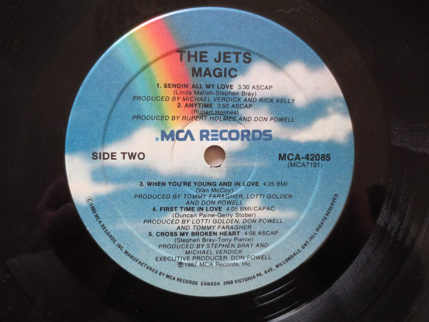 The JETS, MAGIC Album, The JETS Record, Magic Record, The Jets Vinyl, Magic Vinyl, The Jets Lp, Magic Lp, 1987 Records