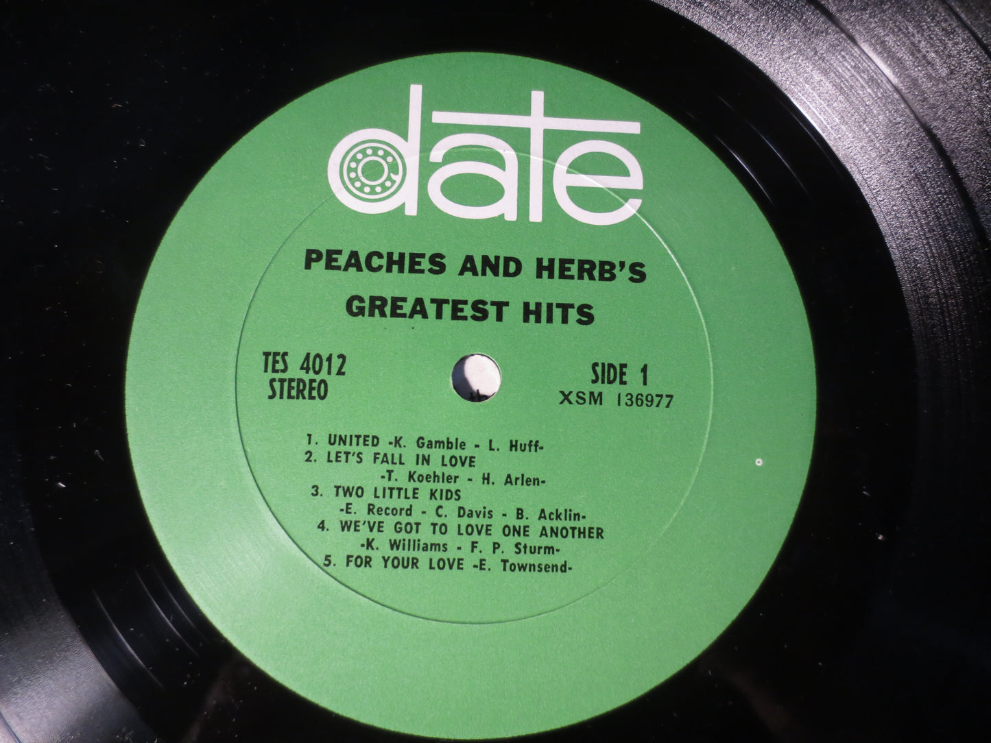 PEACHES and HERB'S, GREATEST Hits, Pop Record, Vintage Vinyl, Record Vinyl, Record, Vinyl Record, Vinyl Lp, 1968 Records
