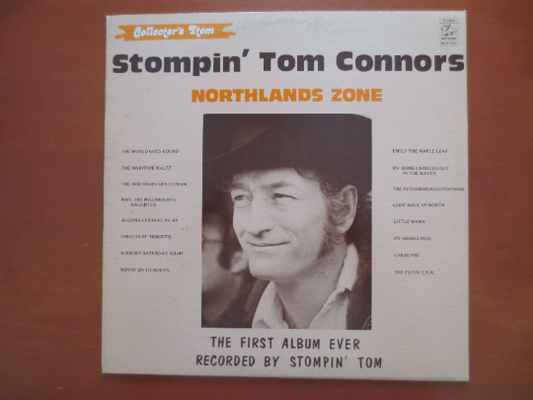 STOMPIN' TOM CONNORS, Northlands Zone, Tom Connors Album, Vintage Vinyl, Stompin Tom Vinyl, Country Records, Stomping Tom, Lps, 1973 Records