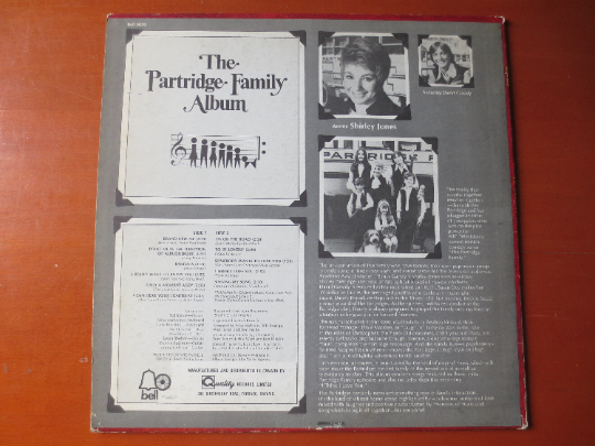 The PARTRIDGE FAMILY, Debut Record, PARTRIDGE Family Lp, Pop Records, David Cassidy Record, David Cassidy Lp, 1970 Records