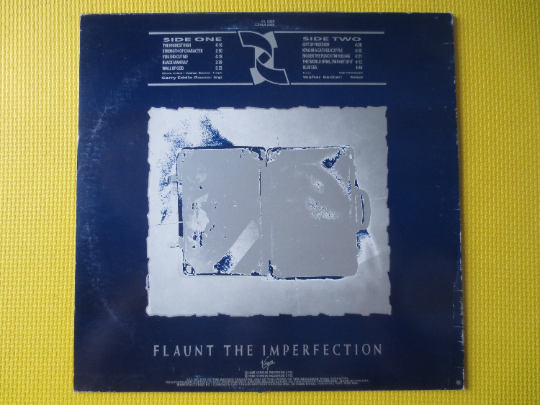 CHINA CRISIS, FLAUNT The Imperfection, China Crisis Record, China Crisis Album, China Crisis Vinyl, Vinyl Lp, 1985 Records