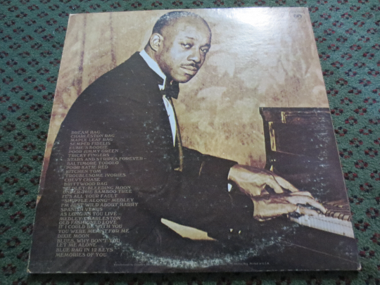 EUBIE BLAKE, Double Album, EUBIE Blake Record, Eubie Blake Album, Eubie Blake Lp, Ragtime Records, Honky Tonk, 1973 Records