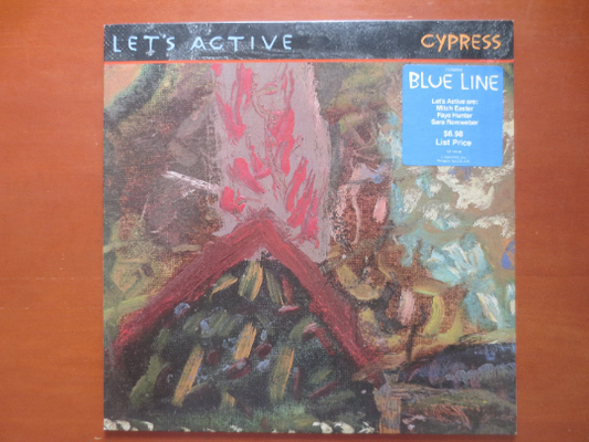 LET's ACTIVE, CYPRESS, Debut Album, Lets Active Album, Lets Active Vinyl, Lets Active Lp, Vintage Vinyl, Lps, 1984 Records