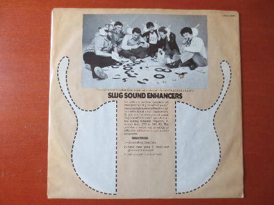 DOUG and the SLUGS, DEBUT Album, Cognac and Bologna, Rock Albums, Rock Records, lps, Vinyl Record, Vinyl Album, 1980 Albums