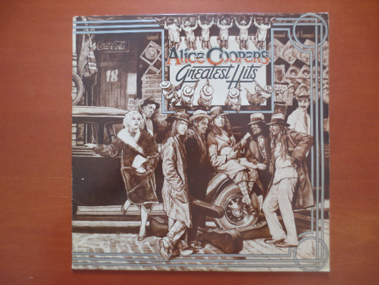 ALICE COOPER, Alice Cooper Record, Alice Cooper Vinyl, Alice Cooper Lp, Vintage Vinyl, Greatest Hits Lp, Lps, 1974 Records