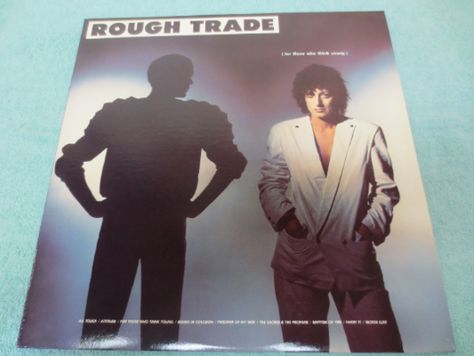 ROUGH TRADE, For Those Who THINK Young, Rough Trade Records, Rough Trade Album, Rough Trade Lp, Rock Record, 1982 Records