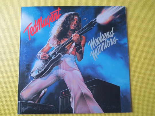 TED NUGENT, WEEKEND Warriors, Ted Nugent Record, Rock Records, Ted Nugent Album, Ted Nugent Lp, Record Vinyl, 1978 Records