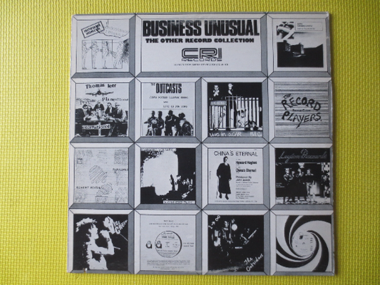 BUSINESS UNUSUAL, CRI Records, Vintage Vinyl, Record Vinyl, Punk Rock lps, Vinyl Record, Vinyl, Rock Record, 1978 Records