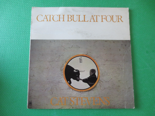 CAT STEVENS, Catch BULL at Four, Cat Stevens Album, Cat Stevens Vinyl, Cat Stevens Lp, Cat Stevens Record, Lp, 1972 Records