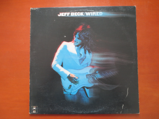 JEFF BECK, WIRED, Jeff Beck Album, Jeff Beck Vinyl, Jeff Beck Lp, Jeff Beck Record, Vintage Vinyl, Vinyl Lp, 1976 Records