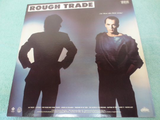 ROUGH TRADE, For Those Who THINK Young, Rough Trade Records, Rough Trade Album, Rough Trade Lp, Rock Record, 1982 Records